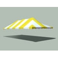 thumbnail image 2 of Party Tents Direct Weekender Standard Pole Party Tent Top ONLY, Yellow, 20' x 40', 2 of 3