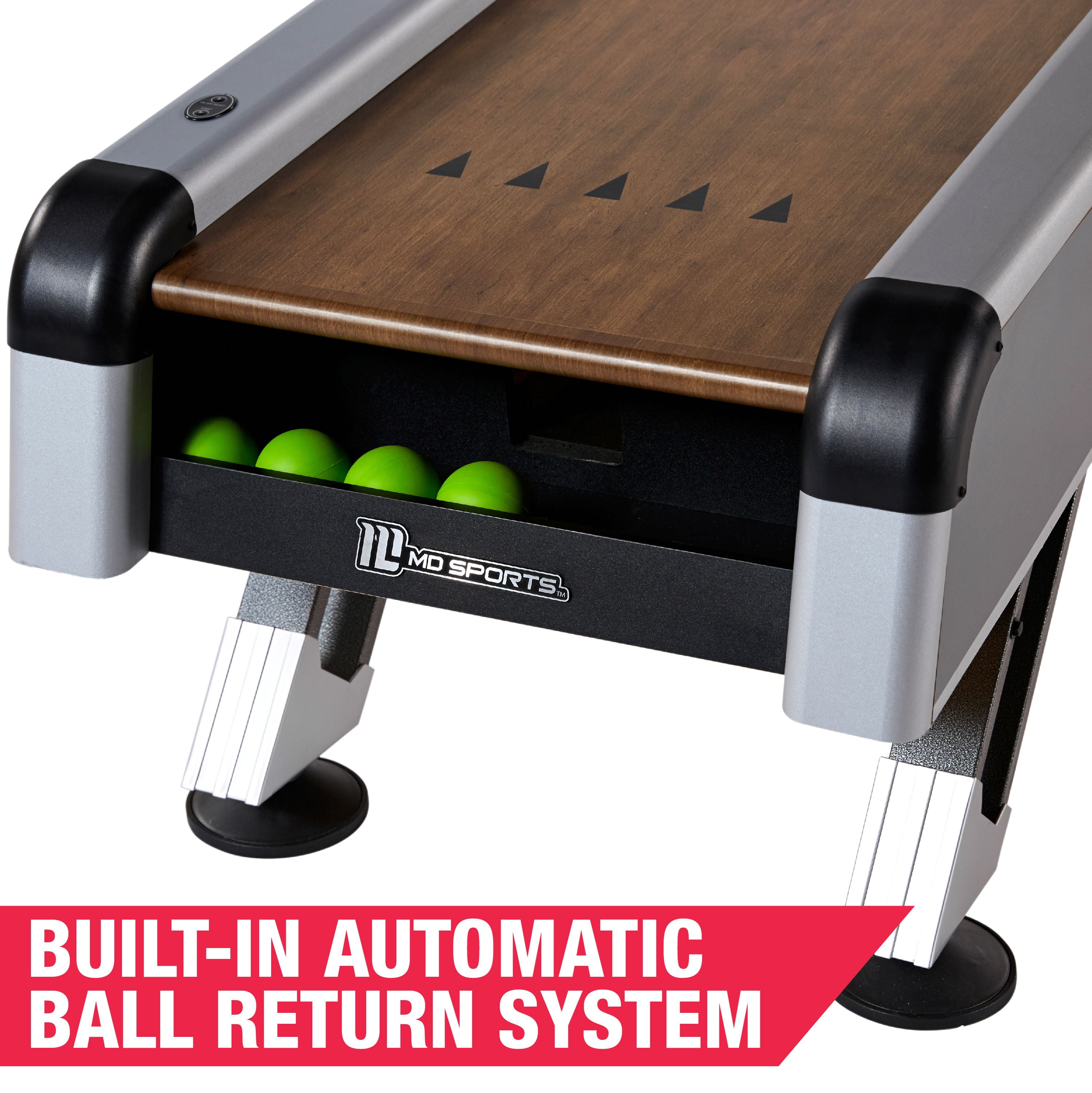 Buy MD Sports 10' Roll and Score Table with Steel Legs, LED Scorer