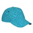 thumbnail image 3 of Fotbe Blue Glitter Classic Baseball Cap, Adjustable Snapback Hats, Outdoor Baseball Hat for Men and Women Cotton Soft, 3 of 9