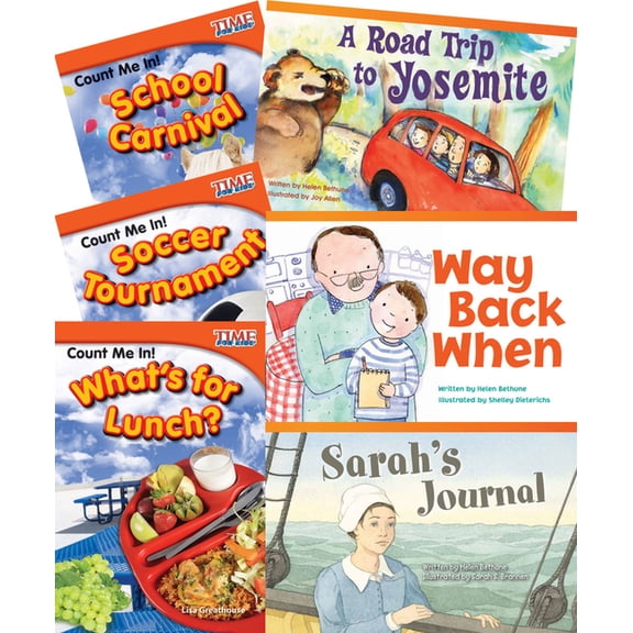 Text Pairs: Fiction & Nonfiction: Count on Math 6-Book Set (Paperback)
