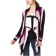 thumbnail image 1 of INC Womens Colorblocked Cardigan Sweater, Púrpura, Grande I-N-C Cárdigan, 1 of 2