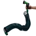 thumbnail image 3 of Coil Garden Water Hose, Easy To Store Telescopic Spring Hose    for Gardens, 3 of 7