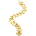 thumbnail image 3 of Pompeii Men's Cuban Link 14k Gold (95gram) or Platinum (152gram) 13.5mm Bracelet 8.5" (,), 3 of 3