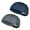 Dark Blue, variant on Men's Brimless Mesh Hat Breathable Summer Docker Cap,Lightweight Skull Beanie Hip Hop Streetwear,Adjustable Cooling Ventilated Sport Casual Daily Wear 2 Pack White One Size