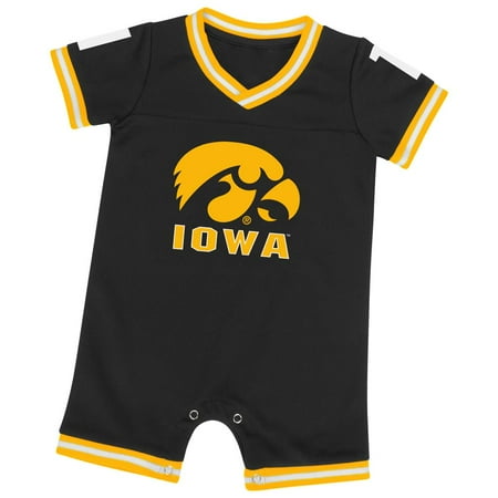 Iowa Hawkeye Baby Clothes - University of Iowa Hawkeyes Infant Romper Baby Boy Jersey Onepiece