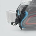 thumbnail image 4 of LLC Motorcycle Full Face Helmet Chin Mount with Extra Strap for GoPro, Insta360, DJI, SJCAM - Flat and Curved Adhesive Mount, 4 of 5
