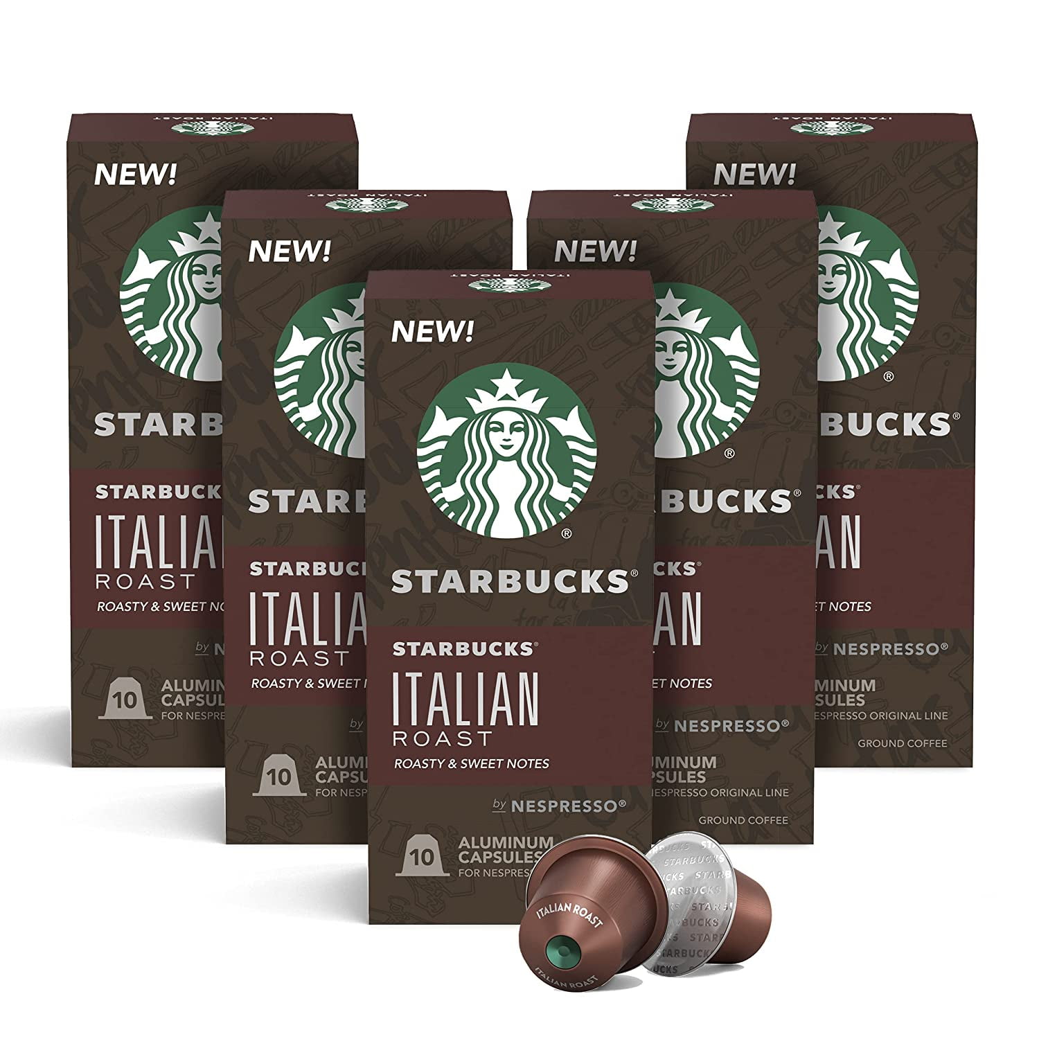 starbucks by nespresso dark roast espresso