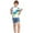 R38/White, variant on Vividxx Boys Swimsuit 2 Piece Kid Boys Water Sport Shorts Upf 50 Sun Bathing Suits 9-10 Years