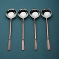 thumbnail image 4 of INOX ARTISANS Celia Design Copper Antique Sugar Spoon 4 Pcs. Set, 4 of 4