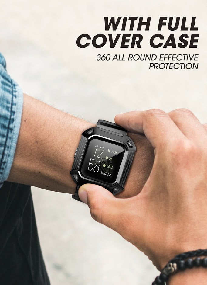 supcase unicorn beetle pro watch bands for fitbit versa 2
