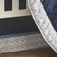 thumbnail image 5 of Levtex Baby - Trail Mix Crib Bed Set - Baby Nursery Set - Grey, Navy, White and Blue - Bear Mountains - 4 Piece Set Includes Quilt, Fitted Sheet, Wall Decal & Skirt/Dust Ruffle, 5 of 5