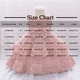 thumbnail image 3 of Delliss Tutu Dress for Girls Sparkly Sequin Tulle Tutu Dress 6M-3Y Birthday Wedding Party Dress Toddler Girls Ball Gown Dress, 3 of 9