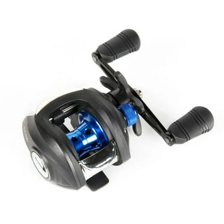 High Speed AK200 Metal Scrolls 7.2 Left Right Hand Baitcasting Reel with Powerful 8kg Drag Brake System for Smooth Wheel Bait Casting Fishing Experience