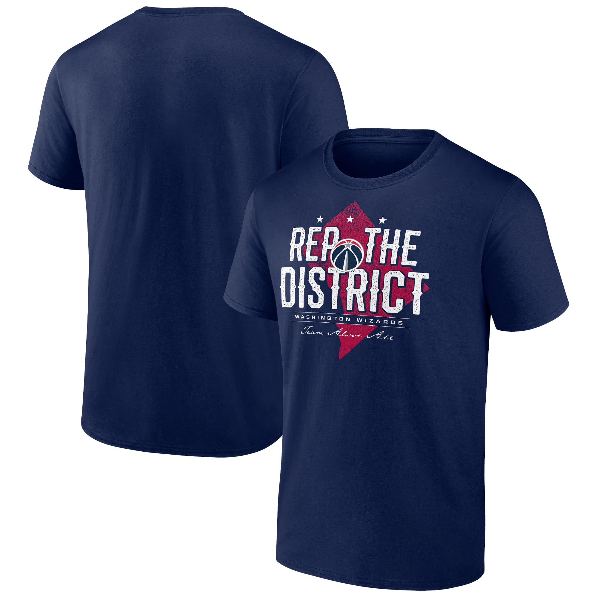 Men's Navy Washington Wizards Huddle T-Shirt