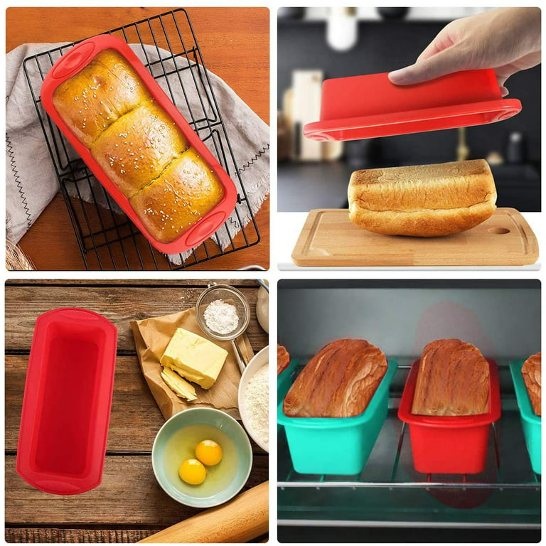 Silicone Loaf Pans + Bread Pans