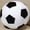 A001- Black, variant on 1PC 30cm Soccer Ball Plush Toy - Cartoon Cute Stuffed Animal Doll, Soft Plushie with Classic Football Design, for Kids, Teens, Sports Fans, Home Decor, Playtime, Gifting