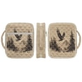 thumbnail image 2 of ZUXONGSY Eagle Forest Snow Mountain Print Bible Cover for Women Quilted Bible Bag Portable Scripture Bag with Handle Handbag for Daily Commuter, 2 of 7