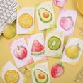 thumbnail image 2 of Fruit Basket Sticky Notes Bookmark Notepad 30 Sheets Kawaii School Office Supplies, 2 of 7
