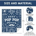 thumbnail image 6 of Fathers Day Pop Pop Gifts, Gifts for Grandpa, Grandpa Gifts, Grandpa Birthday Gifts, Birthday Gifts for Grandpa, Pop Pop Gifts from Grandkids, Grandpa/Grandfather/Papa/Pop Pop Blanket 50"X60", 6 of 6