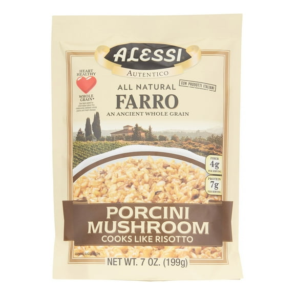 Alessi Farro Porcini Mushroom, 7 oz