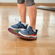 JFIT Balance Board, 15.4” – 360° Rotation, for Balance, Coordination, Posture - Large, Wooden Wobble Boards with 18° Tilting Angle for Workouts - Premium Core Trainer Equipment
