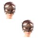 thumbnail image 3 of Qarigey Gargantilla de vampiro cubre pieza facial ancha de piedras preciosas ligeras para Cosplay en un ambiente cálido para fiesta M015 M015 2Conjunto, 3 of 6