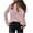 #2 Pink, variant on LYXSSBYX Womens Tops Long Sleeve Fashion Women's Winter Velvet Long Sleeve Button Pocket Casual Shirt Top