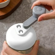 Gnmfd Handheld Food Chopper Garlic Vegetable Meat Grinder, Manual Crank 3-Speed Processor, 250ml Compact Kitchen Tool for Salad, Pesto, Cooking Prep, Meal Prep