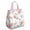 Pioneer Flower Floral, variant on Pioneer Flower Floral Print Pattern Insulated Lunch Bag for Women & Adults,Large Portable Soft Cooler Lunch Bag,Thermal Food Storage Tote with Pearl Cotton,8.66L,8.75x5.75x9.5 Inch