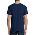 thumbnail image 6 of Hanes Men's and Big Men's Triblend Short Sleeve Tee, Up To Size 3XL, 6 of 7
