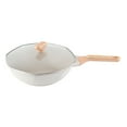 thumbnail image 1 of Oubit Aluminium Alloy Wok,32cm Diameter Frying Pan Wok Non Stick Wok Versatile Functionality, 1 of 9