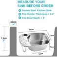 thumbnail image 4 of ShenMo Kitchen Sink Filter Basket, Multifunctional Corner Sink Filter Screen, Food Collector, Trash Can, Stainless Steel Drainage Basket, 4 of 5