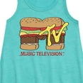 thumbnail image 2 of MTV Logo - Burger Logo - Toddler and Youth Girls A-line Dress, 2 of 4