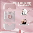 thumbnail image 4 of 2-in-1 Hair Cutting Trimmer Barber Comb Bangs Hair Cutter Remover Home Mini Makeup Tools,Pink, 4 of 7