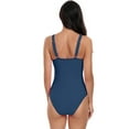 thumbnail image 4 of FJUCHAI Womens One Piece Swimsuits Deep V Neck Swimwear，Bathing Suits Bathing Suit for Women S-XXL, 4 of 8