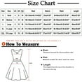 thumbnail image 3 of USSUMA Tropical Print Short Beach Dresses for Women Casual Summer V Neck Half Sleeve Plus Mini Sundresses Women Pleated Button Down T Shirt Loose Vacation Sun Dress Wedding Guest, 3 of 8