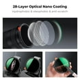 thumbnail image 2 of K&F CONCEPT 67mm Ultra-Low Reflectivity Putter Variable ND Filter ND2-ND400 (1-9 Stops) 28 Multi-Layer Coatings AGC Glass Adjustable Neutral Density Camera Lens Filter (Nano-x Series), 2 of 7