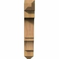 thumbnail image 3 of Ekena Millwork 3 1/2"W x 20"D x 28"H Olympic Craftsman Smooth Bracket, Douglas Fir, 3 of 4
