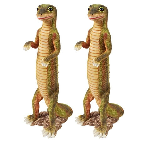 Design Toscano Jo Jo the Gecko Statue: Set of Two