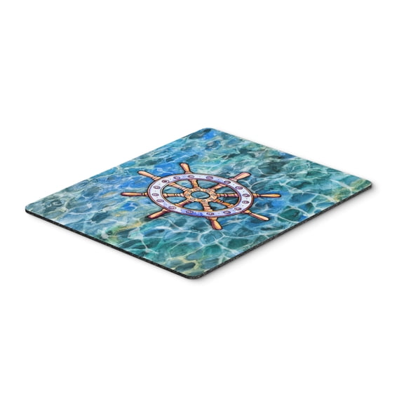 Steering Wheel Helm Mouse Pad Hot Pad or Trivet