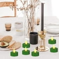 thumbnail image 2 of Mobutofu 12Set Glitter Pillar Candles LED Tealight Candles Elegant Homes, 2 of 4