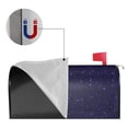 thumbnail image 2 of Wukai Glittering Purple Starfield Mailbox Covers for Garden Outdoor Decor,Waterproof Post Box Cover 21x18 in& 25.5x21 in-21x18 in, 2 of 8
