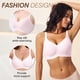 thumbnail image 2 of Bra Greoay Wireless Push-Up, sin costuras, soporte total, cuello en V, 2 of 8