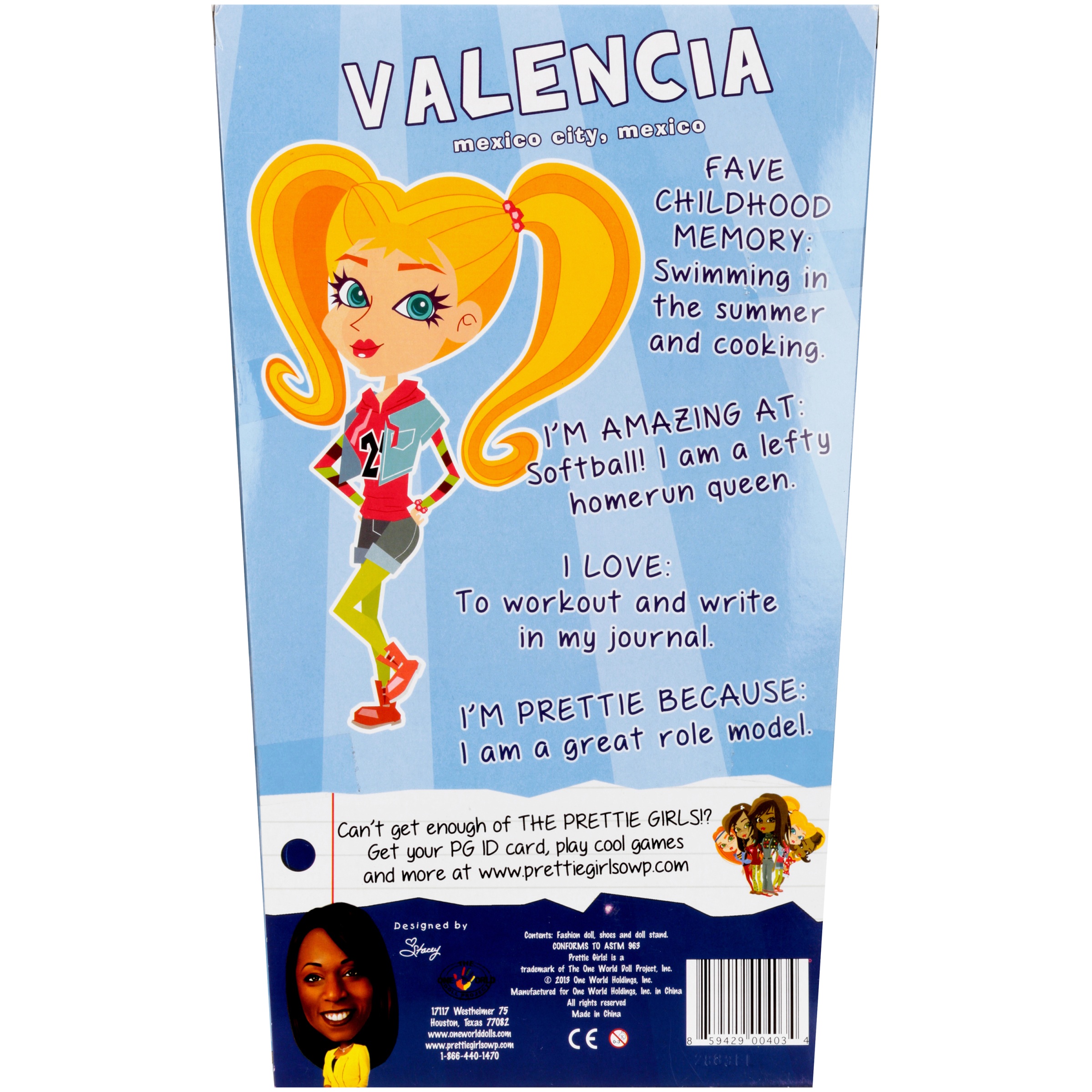 Prettie Girls™ Valencia Doll Box - image 4 of 5