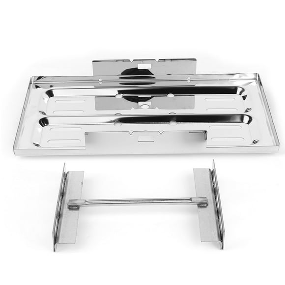 Battery Holder, 7 1/2x 13 1/4in Battery Tray Rack Kit Battery Tray, Universal Polished For Home Industry