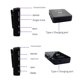 thumbnail image 2 of M-VAVE 2.4G Wireless Earphone Monitor Rechargeable Guitar Receiver, 2 of 5