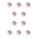 thumbnail image 3 of Advancent Cadena a granel de cuentas de esmalte de colores para la fabricación de joyas Cadena de acero inoxidable resistente Acero+rosa Acero+rosa 10piezas, 3 of 6
