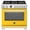 Giallo, variant on Bertazzoni Pro366bcfept Professional 36" Wide 5.7 Cu. Ft. Free Standing Dual Fuel Range -