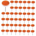 thumbnail image 6 of RENACLIPY 100 Pcs Orange Reflective Trail Markers Metal for Outdoor Hiking Camping Safety, 6 of 8