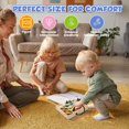 thumbnail image 2 of Tabla de juguete Montessori Busy Board Sabdrau de madera con LED de 1 a 3 años, 2 of 7